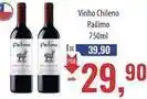 Supermercados BH Vinho chileno oferta