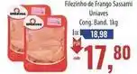 Supermercados BH Uniaves - filezinho de frango sassami oferta