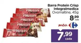 Barra Protein Crisp Integralmedica Ovomaltine
