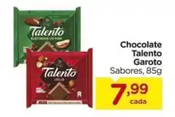 Carrefour Chocolate Talento Garoto Sabores oferta