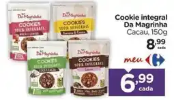 Carrefour Cookie integral da magrinha cacao oferta