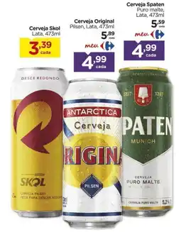 Carrefour Cerveja Skol oferta