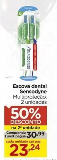 Carrefour Escova dental Sensodyne Multiproteção oferta