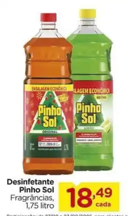 Carrefour Desinfetante Pinho Sol Fragrâncias oferta