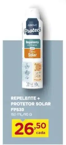 Carrefour Repelecente + protetor solar oferta