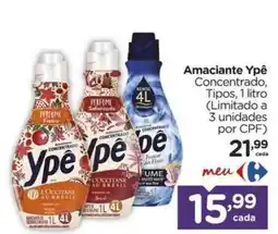 Carrefour Amacianete Ypê Concentrado oferta