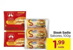 Carrefour Steak Sadia Sabores oferta