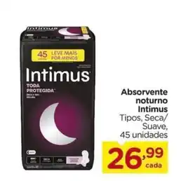 Carrefour Absorvente noturno Intimus oferta