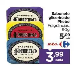 Carrefour Sabonete glicerinado phebo oferta