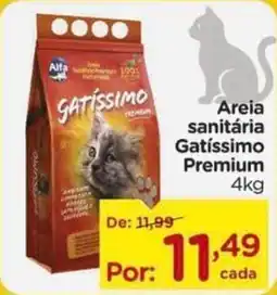 Carrefour Areia sanitária Gatissimo Premium oferta