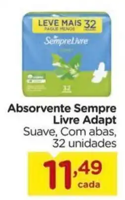 Carrefour Absorvente sempre livre adapt oferta