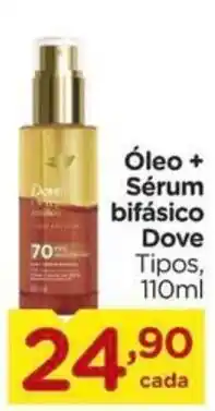 Carrefour Óleo + Sérum bifásico Dove Tipos oferta