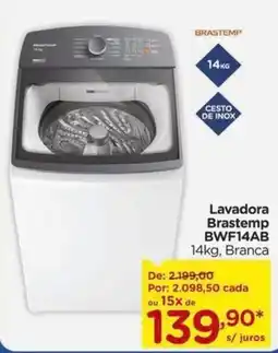 Carrefour Lavadora Brastemp BWF14AB oferta