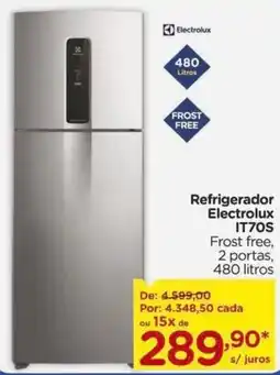Carrefour Refrigerador Electrolux IT70S oferta