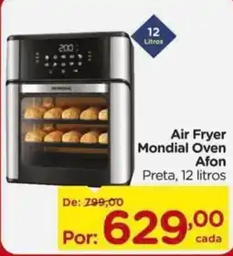 Carrefour Air fryer mondial oven afon preta oferta