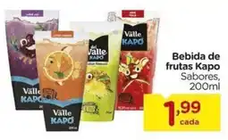 Carrefour Bebida de frutas Kapo Sabores oferta