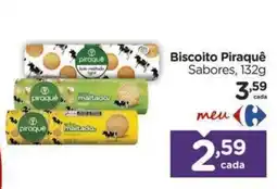 Carrefour Biscoito Piraquê Sabores oferta