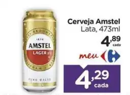 Carrefour Cerveja Amstel oferta