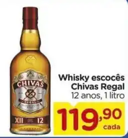 Carrefour Whisky escocês Chivas Regal 12 anos oferta