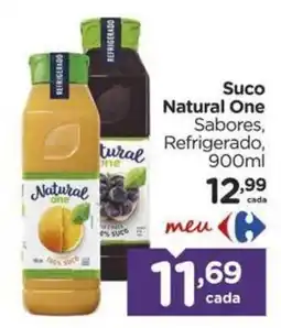 Carrefour Suco Natural One Sabores, Refrigerado oferta