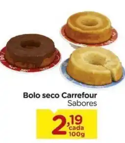 Carrefour Bolo seco Carrefour Sabores oferta