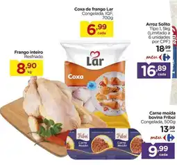 Carrefour Coxa de frango lar oferta