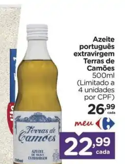 Carrefour Azeite português extravirgem terras de camões oferta
