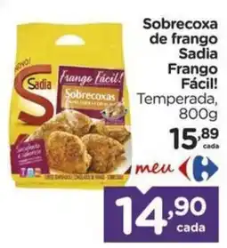 Carrefour Sobrecoxa de frango Sadia Frango Fácil! oferta
