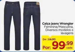 Carrefour Calça jeans Wrangler oferta
