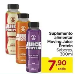 Carrefour Suplemento alimentar moving juice protein sabores oferta