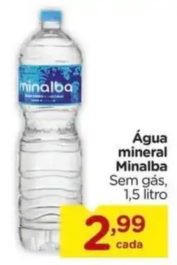 Carrefour Água mineral Minalba oferta