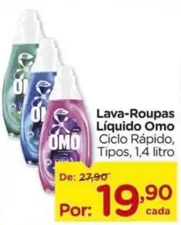 Carrefour Lava-Roupas Líquido Omo Ciclo Rápido, Tipos oferta