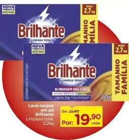 Carrefour Lava-roupas em pó Brilhante oferta