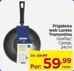 Carrefour Frigideira wok loreto tramontina oferta