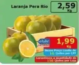 Mialich Supermercados Laranja Pera Rio oferta