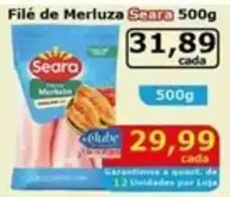Mialich Supermercados Filé de Merluza Seara oferta