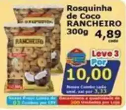 Mialich Supermercados Rosquinha de Coco Ranchheiro oferta