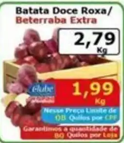 Mialich Supermercados Batata Doce Roxa/ Beterraba Extra oferta