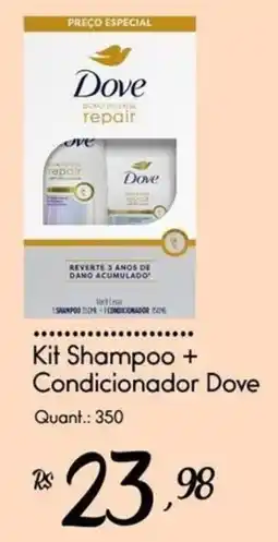 Giassi Supermercados Kit Shampoo + Condicionador Dove oferta
