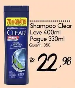 Giassi Supermercados Shampoo clear oferta