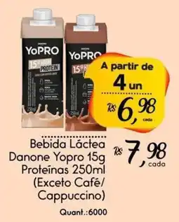 Giassi Supermercados Bebida Láctea Danone Yopro 15g Proteínas oferta