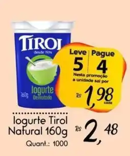Giassi Supermercados logurte tirol natural oferta
