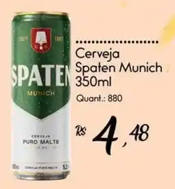 Giassi Supermercados Cerveja spaten munich oferta