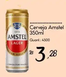 Giassi Supermercados Cerveja Amstel lager oferta