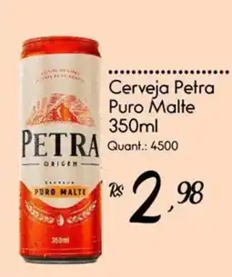 Giassi Supermercados Cerveja petra puro malte oferta
