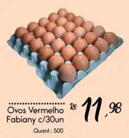Giassi Supermercados Ovos Vermelho Fabiany oferta