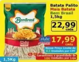 Mialich Supermercados Batata Palito Mais Batata Bem Brasil oferta