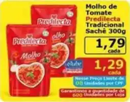 Mialich Supermercados molho de tomate predilecta tradicional oferta
