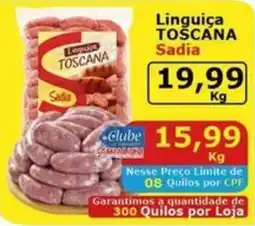 Mialich Supermercados Linguiça toscana oferta