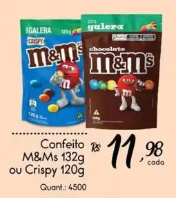 Giassi Supermercados Confeito M&Ms oferta